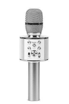 Bluetooth-Karaoke-Mikrofon Silver BK3