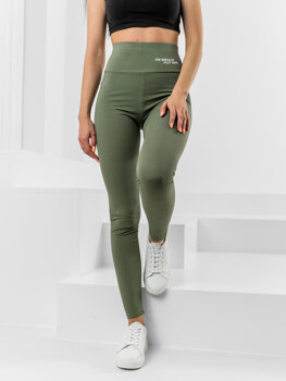 Bolf Damen Leggings Grün  W7502