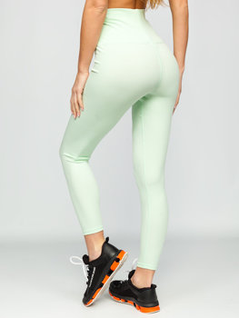 Bolf Damen Leggings Mintgrün  HH040