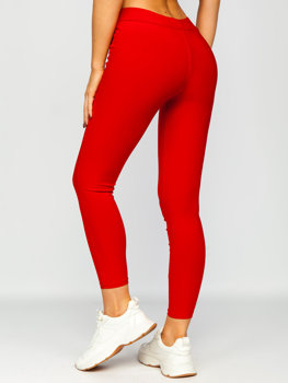 Bolf Damen Leggings Rot  YW01056