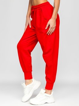 Bolf Damen Sporthose Rot  0011