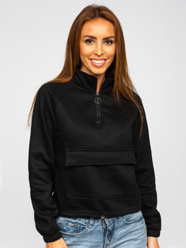 Bolf Damen Sweatshirt Schwarz  KSW2032