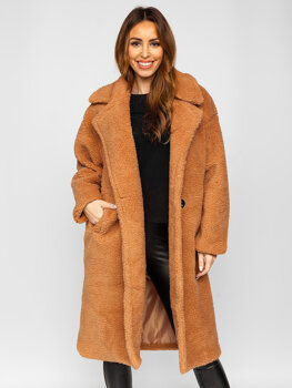 Bolf Damen Wintermantel Warm Camel AN105A