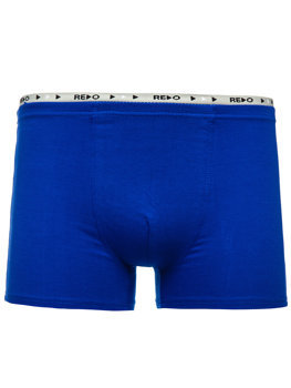 Bolf Herren Boxershorts Blau  1BE170A