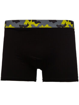 Bolf Herren Boxershorts Grau  1BE762