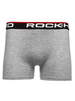 Bolf Herren Boxershorts Grau  7001