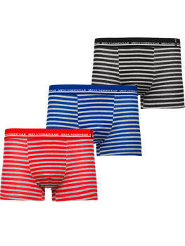 Bolf Herren Boxershorts Mehrfarbig  1BE703-3P 3 PACK