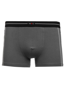 Bolf Herren Boxershorts Schwarzgrau  1BE739