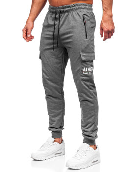 Bolf Herren Hose Cargohose Jogger Pants Anthrazit  JX5061