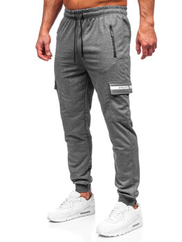 Bolf Herren Hose Cargohose Jogger Pants Anthrazit  JX5063