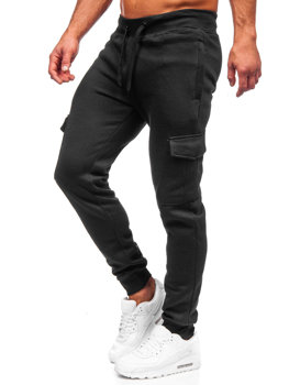 Bolf Herren Hose Cargohose Jogger Pants Schwarz  JX326