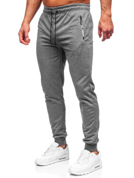 Bolf Herren Hose Jogger Pants Anthrazit  JX5006