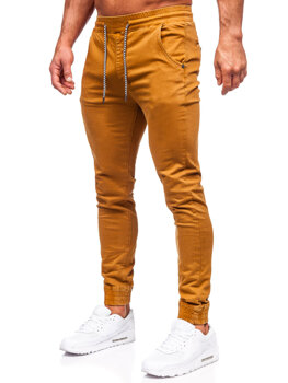 Bolf Herren Hose Jogger Pants Camel  KA6792