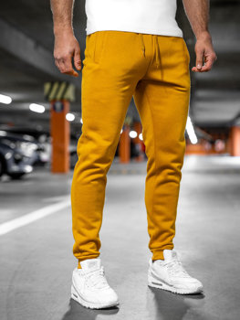 Bolf Herren Hose Jogger Pants Camel  XW01