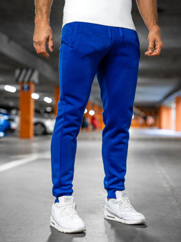 Bolf Herren Hose Jogger Pants Kobaltblau  XW01