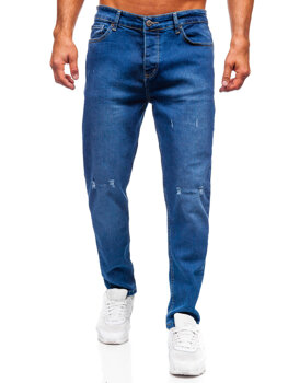 Bolf Herren Jeans regular fit  Dunkelblau  6636