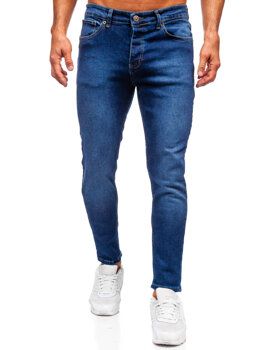 Bolf Herren Jeans slim fit Dunkelblau  6732