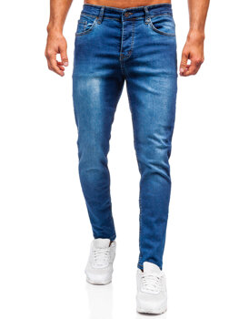 Bolf Herren Jeans slim fit Dunkelblau  6761