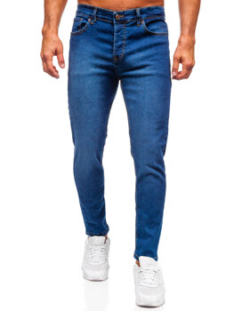 Bolf Herren Jeans slim fit Dunkelblau  6811