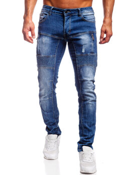 Bolf Herren Jeanshose slim fit Blau  MP0046B