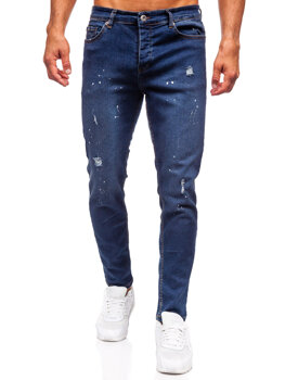 Bolf Herren Jeanshose slim fit Dunkalblau  6571