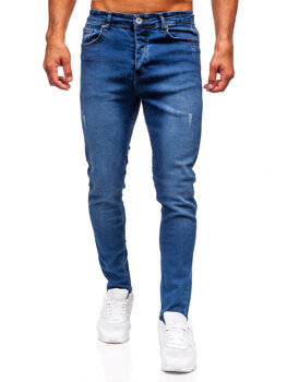 Bolf Herren Jeanshose slim fit Dunkalblau  6585