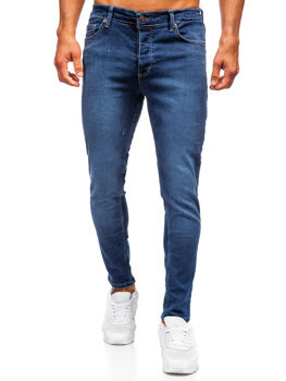 Bolf Herren Jeanshose slim fit Dunkalblau  6596