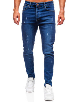 Bolf Herren Jeanshose slim fit Dunkalblau  6735