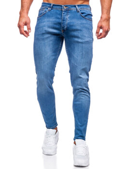 Bolf Herren Jeanshose slim fit Dunkalblau R922