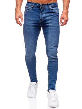 Bolf Herren Jeanshose slim fit Dunkelblau  6262