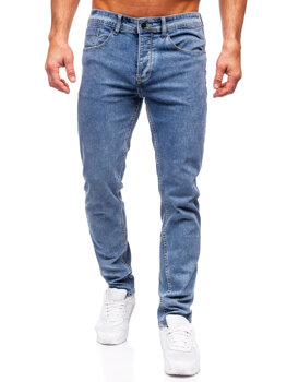 Bolf Herren Jeanshose slim fit Dunkelblau  MP0192BC