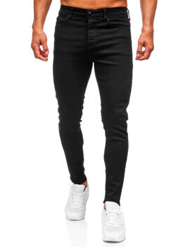 Bolf Herren Jeanshose slim fit Schwarz  6100