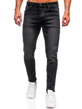 Bolf Herren Jeanshose slim fit Schwarz  6687