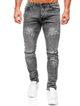 Bolf Herren Jeanshose slim fit Schwarz MP0069N