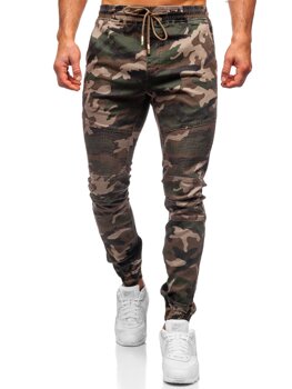 Bolf Herren Jogger Pants Camo Khaki  RB8213XT