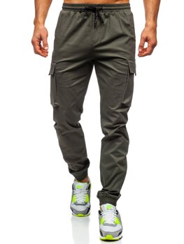 Bolf Herren Jogger Pants Cargohose Khaki  701