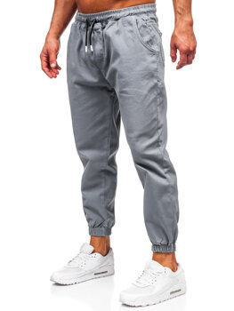 Bolf Herren Joggers Cargohose Grau  001