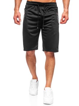 Bolf Herren Kurze Sporthose Schwarz  JX512