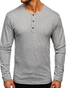 Bolf Herren Longsleeve Schwarz  1114