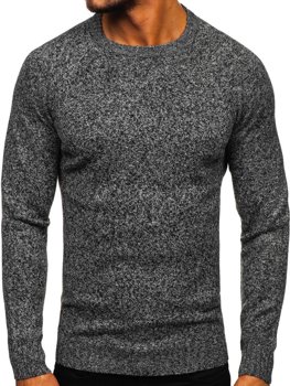 Bolf Herren Pullover Grau H1929