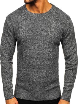 Bolf Herren Pullover Grau H1937