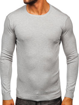 Bolf Herren Pullover Grau  MMB602