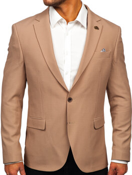 Bolf Herren Sakko casual Beige  025