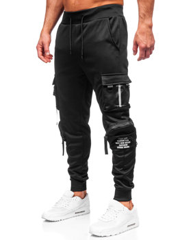 Bolf Herren Sporthose Cargohose Jogger Pants Schwarz  HS7176