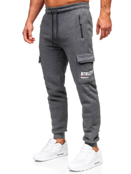 Bolf Herren Sporthose Jogger Pants Cargohose Anthrazit JX6028