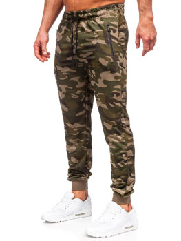 Bolf Herren Sporthose Joggers Camo Grün  JX6185