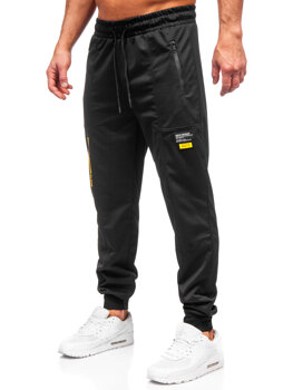 Bolf Herren Sporthose Joggers Schwarz  JX6333