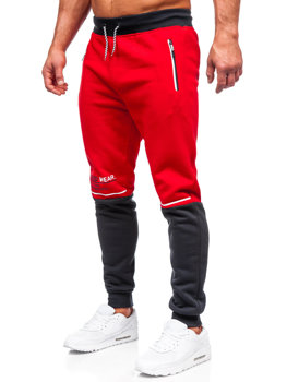 Bolf Herren Sporthose mit Motiv Rot AM85