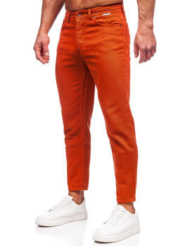 Bolf Herren Stoffhose Orange  GT