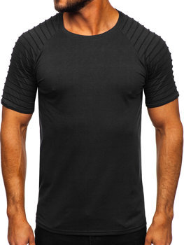 Bolf Herren T-Shirt Schwarz  8T88